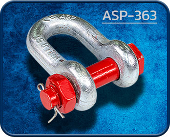 Chain Shackle, with Bolt Pin ASP-363 G2150