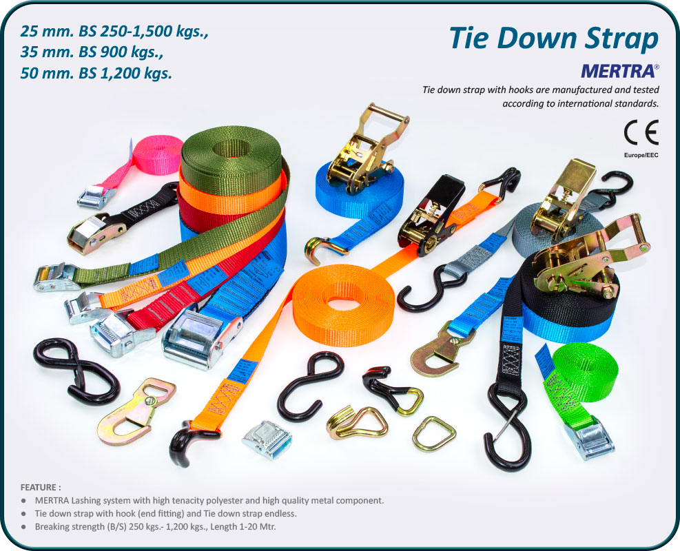 สายเบลท์รัดของขนาดเล็ก TieDownStrap