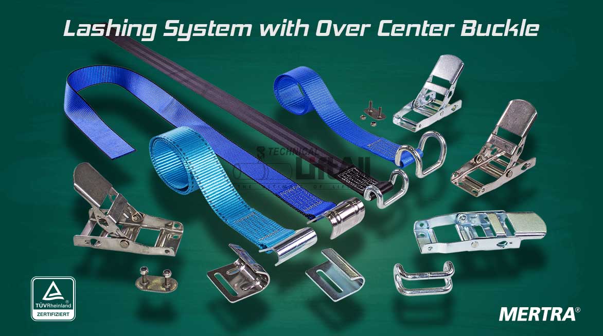 ชุดสายรัดตัวล็อคติดรถ overcenter