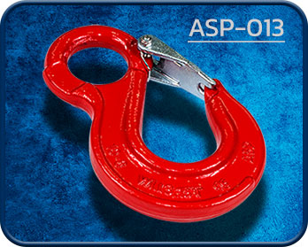 Eye Sling Hook with Cast Latch ASP-013 G80