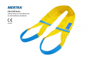 สลิงชนิดหน้ากว้างพิเศษ 30 mm. series. CW-1/30 Polyester Single-ply Extra wide slings