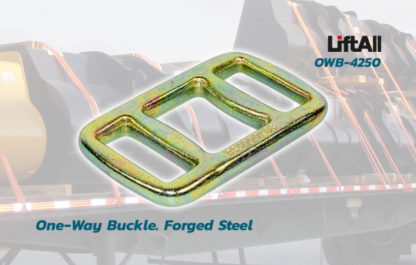 หัวล็อคสาย วัน-เวย์ บัคเคิ้ล 42 มิล รุ่น OWB4250 One-Way Buckle, Forged Steel