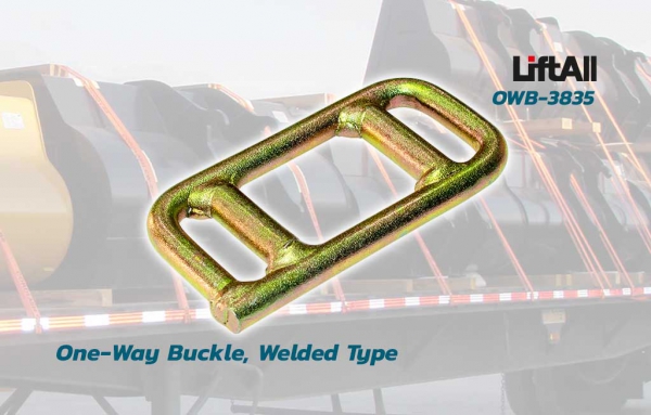 หัวล็อคสาย วัน-เวย์ บัคเคิ้ล 35 มิล One-Way Buckle รุ่น OWB3835