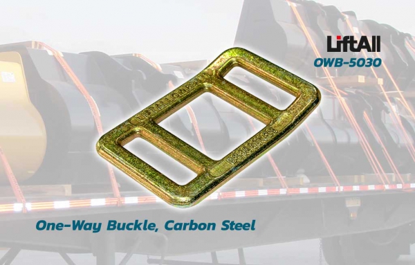 หัวล็อคสาย วัน-เวย์ บัคเคิ้ล 35 มิล รุ่น OWB3530 One-Way Buckle, Forged Steel