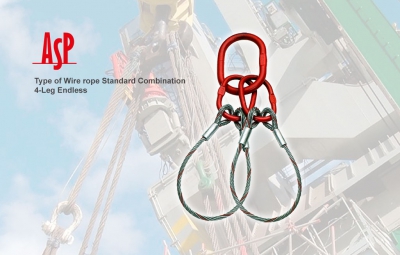 Wire Rope Sling 4-Leg Endless ลวดสลิง 4 ขา แบบวงกลม