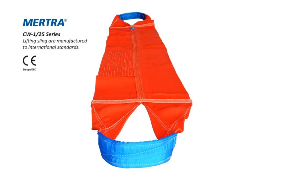 สลิงเปลยกท่อ สลิงหน้ากว้างพิเศษ CW-1/25 Extra wide slings